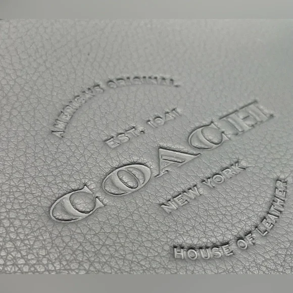 Coach Large  Backpack In Signature Jacquard With Varsity Stripe - Picture 11 of 14